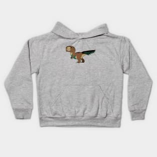 Tyranoauru rex Kids Hoodie